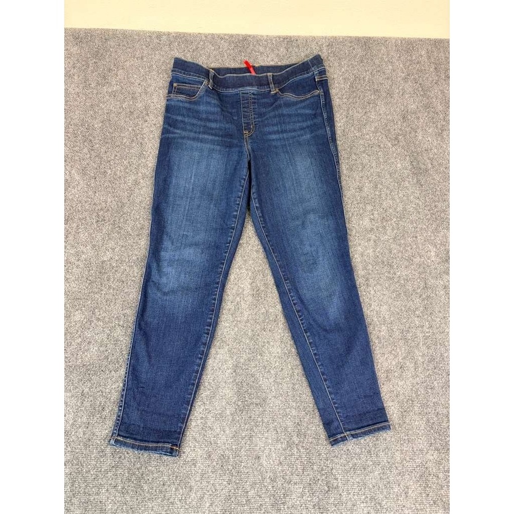 SPANX Denim Legging Women's XL 20342R Ankle Skinny Blue Medium Wash (34x28)